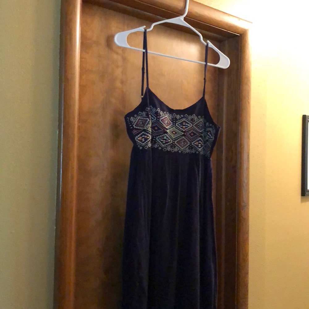 Navy Blue Roxy Dress